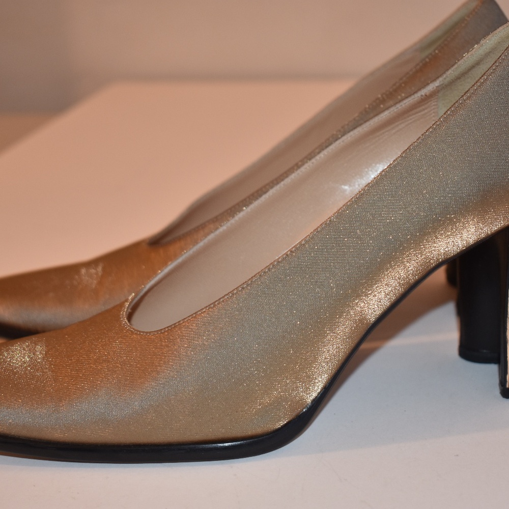 Gold Sparkly Heels
